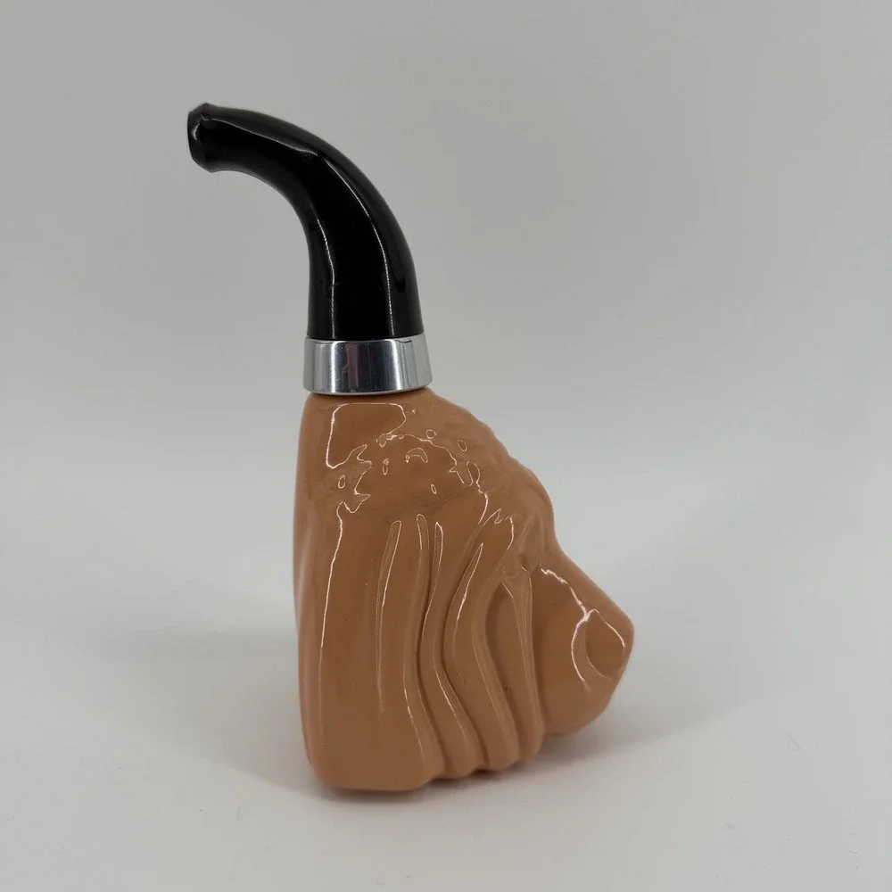Vintage Avon Bloodhound Wild Country After Shave Cologne BottlePipe Collect FULL